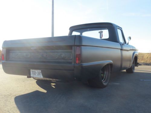 1962 F100 Rat Rod truck, Patina, Street truck, lowered, image 8