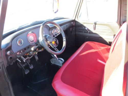 1962 F100 Rat Rod truck, Patina, Street truck, lowered, image 10