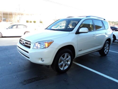 2008 toyota rav4 ltd 1owner! local! super clean! leather htd seats