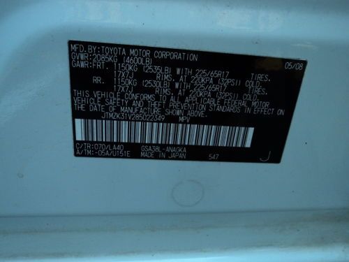 2008 TOYOTA RAV4 LTD 1OWNER! LOCAL! SUPER CLEAN! LEATHER HTD SEATS, US $16,400.00, image 22
