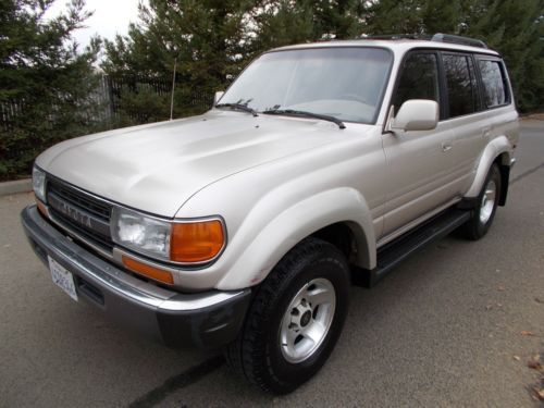 1994 toyota land cruiser base sport utility 4-door 4.5l clean title