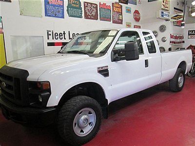 No reserve 2008 ford super duty f-250 supercab xl 4x4, 1 corp owner