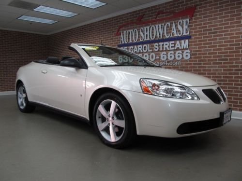 2009 pontiac g6 gt convertible automatic one owner