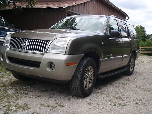 2002 mercury mountaineer base sport utility 4-door 4.6l