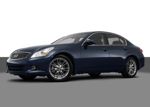 Infiniti g37x awd navigation, no reserve, new 8 mi total, salvage, needs work
