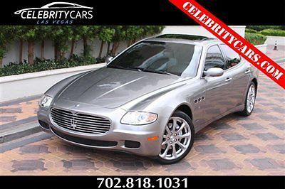 2005 maserati quattroporte sport pkg 25k miles highly optioned las vegas navi