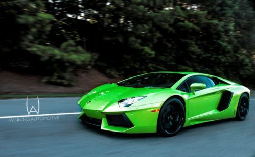 2013 lamborghini lp700-4 aventador verde ithaca all options no reserve