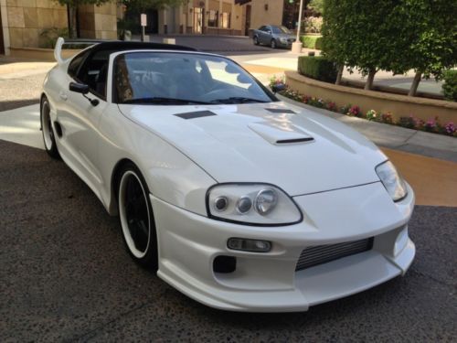 1993 toyota supra turbo 6-speed 817 rwhp - 76mm turbo - hks - aem ecu - flawless