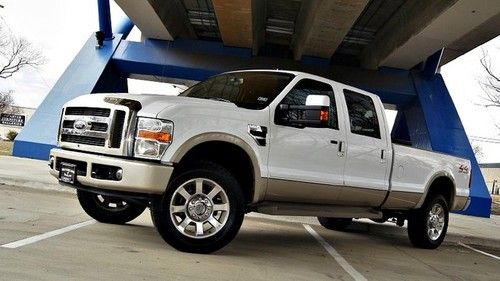 2008 ford f-350 6.4l v8 king ranch tow package heated seats sat. radio 1 owner