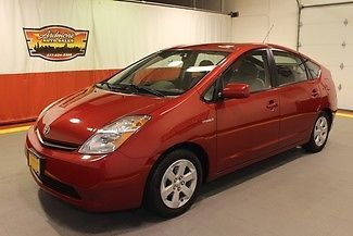 2007 prius hybrid navigation barcelona red alloys smart key back up camera clean