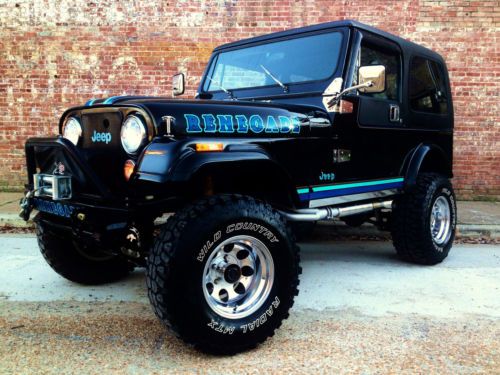 1985 jeep cj7 renegade 350v8, 4speed,lifted,hardtop,nice un-restored cj,upgrades