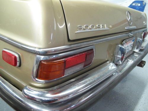 1970 Mercedes Benz 300 SEL 6.3..Garage Find..Original..Absolutely Rust Free !, image 12