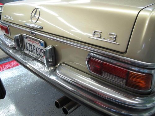 1970 Mercedes Benz 300 SEL 6.3..Garage Find..Original..Absolutely Rust Free !, image 13