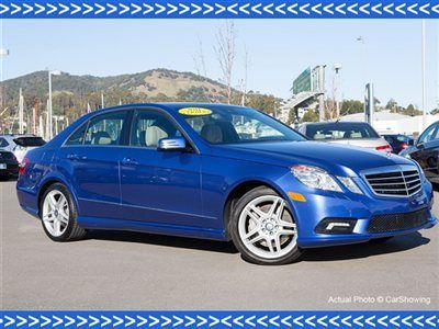 2011 e550: certified pre-owned at mercedes dealer, designo mauritius, premium 2