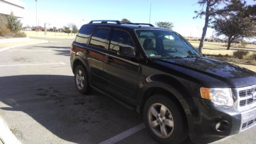 Ford escape limited 2011 tuxedo black