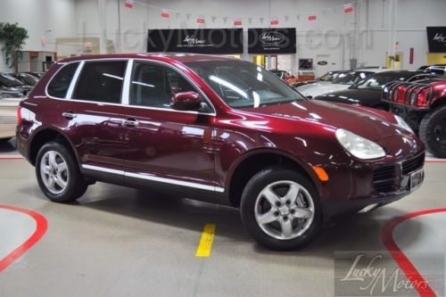 2004 porsche cayenne s, xenon, tiptronic, heated leather, bose, tow pkg