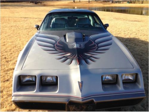 1979 trans am 10th anniversary silver 6.6 litre, 403 auto matching #&#039;s nice!