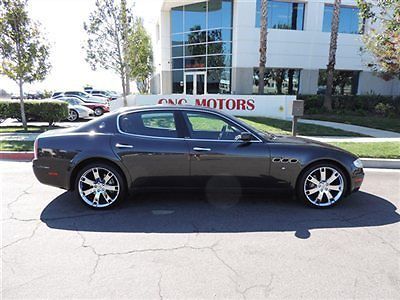 2007 maserati quattroporte qp full automatic sport gt / low miles / 6 in stock