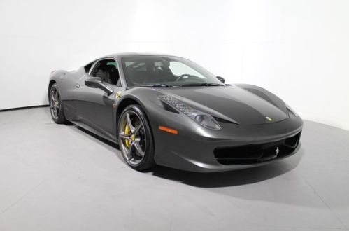 Ferrari approved cpo 458 italia low miles dealer serviced available waaranty