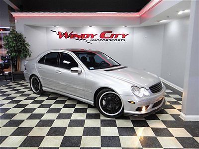 2005 mercedes benz c55 ///amg v8 carbon fiber spoiler florida car super clean!
