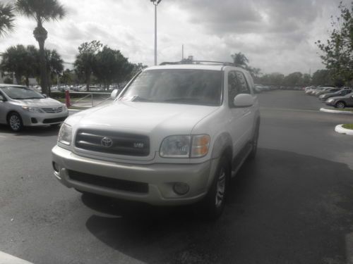 04 sequoia sr5 moonroof leather fl