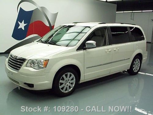 2010 chrysler town &amp; country touring leather dvd 39k mi texas direct auto