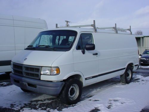 Ram 1997 dodge ram 2500 commercial cargo van 1-owner new truck trade 87k act. mi