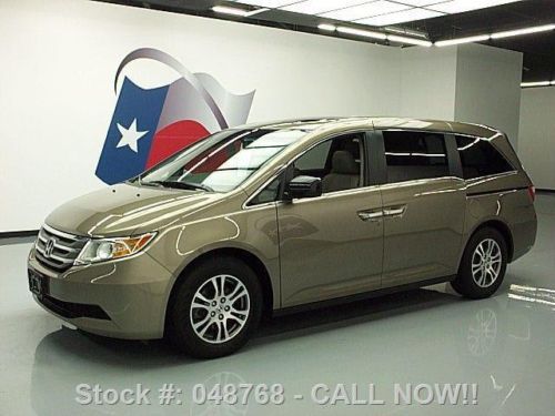 2011 honda odyssey ex-l sunroof rear cam dvd 8-pass 38k texas direct auto