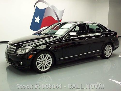 2009 mercedes-benz c300 sport automatic sunroof 65k mi texas direct auto