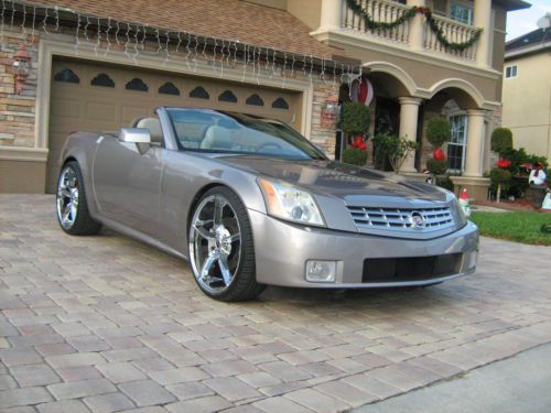 2005 cadillac xlr hard top retractable convertible new 22&#034; rims &amp; tires 47k mile