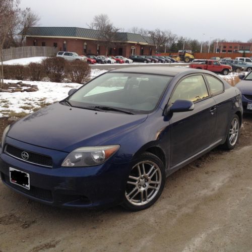 2005 scion tc blue 5 speed,dvd player,new clutch. md inspection ready