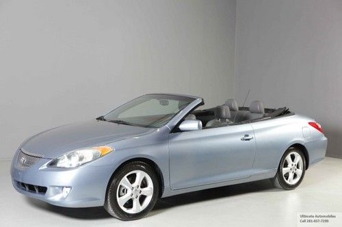 2006 toyota sola sle v6 convertible navigation leather xenons heatseats 39k mile