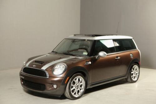 2008 mini cooper s clubman panoroof xenons lounge leather auto turbo sport pkg