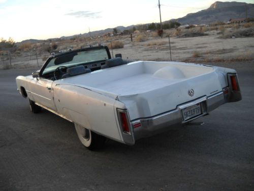 1971 cadillac eldorado parade cowboy flower car el camino convertible 1 of kind