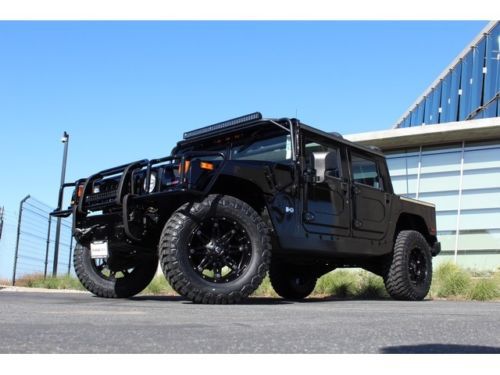 Alpha open top + led light bar + 20&#034; fuel hostage wheels + brushguard + duramax