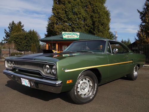 1970 plymouth roadrunner 383 v8 4 speed numbers matching w/ buildsheet