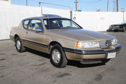 1987 mercury cougar ls 82k low miles automatic 8 cylinder no reserve
