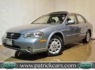 2000 maxima gle sunroof bose heated leather carfax certified wholesale priced