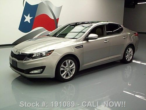 2013 kia optima ex gdi auto dual sunroof leather 13k mi texas direct auto