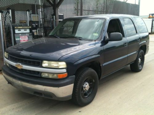 Chevy tahoe 5.3 l police edition - no reserve!