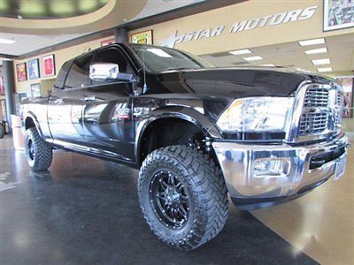 2012 dodge ram 2500 mega cab laramie diesel 4x4 black navigation loaded