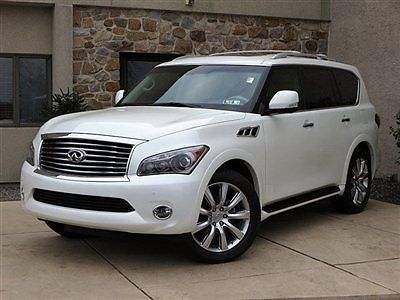 2012 infiniti qx56 awd navigation, rear dvd entertainment, 22