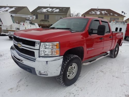 2008 chevrolet 2500 hd lt 4x4 crew cab 6.6 duramax turbo diesel pickup no reserv