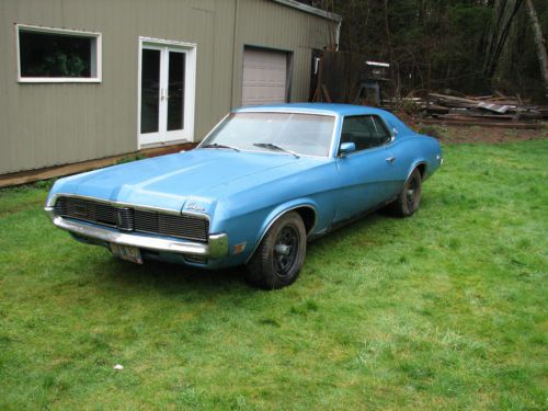 1969 cougar xr-7 project car, 84k miles, ps pb, auto w/console, tach &amp; gauge pkg