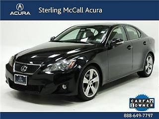 2011 lexus is250 sport sedan loaded sunroof leather bluetooth cd low miles