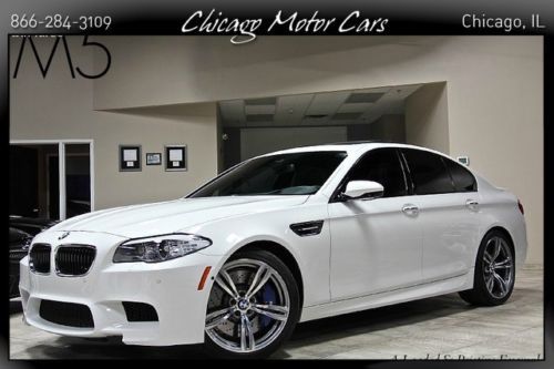 2013 bmw m3 sedan $100k+msrp drive assistance alpine white 20 wheels executive