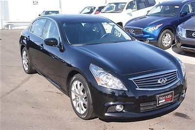 2012 g37x sedan  premium / navigation / sport packages black/black 23994 miles