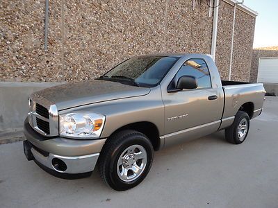 2007 dodge ram 1500 st reg cab short bed-v6-carfax certified