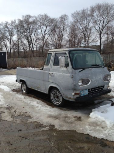 1961 ford econoline base 2.4l truck with rear corner windows e100 1961 - 1966