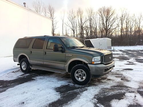 2004 ford excursion eddie bauer sport utility 4-door 6.0l 4x4 diesel